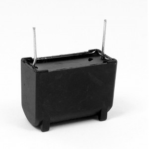 Black Plastic Housing 1200V DC 0.3uF Radial Lead Induction Cooker Capacitor