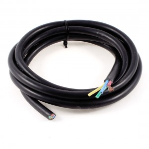 13/4 AWG Wire Copper Cores Flexible PVC Insulated RVV Cable 6.5 Feet