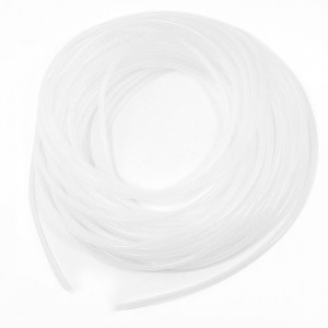 22Meter Long PE Polyethylene 5mm Spiral Cable Wire Wrap Tube White