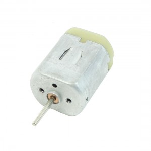 DC 12V 0.15A 12000RPM 2mm Dia Shaft 2 Pin Terminals 2P Magnetic Motor