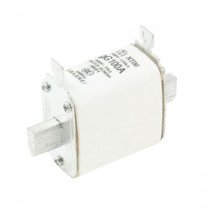 500V 120kA 660V 50kA gG 100A Blade Contact Ceramic Fuse Link NT00