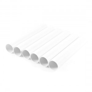 155mm x 25mm Insulated Sleeve Electrical Conduits Pipe 6 Pcs
