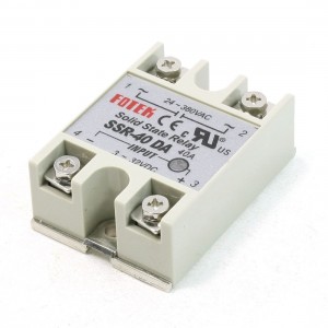 24-380VAC 3-32VDC SSR-40DA 4 Terminals DC to AC Solid State Relay
