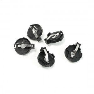 5 Pcs Dual Plugging Pins CR/LIR2032 2025 2016 Button Battery Holder