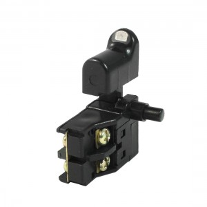 AC 250V/3A 125V/6A SPST Lock on Electric Tool Trigger Switch