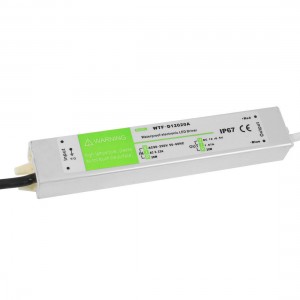 90-250VAC 12VDC 1.67A 20W Waterproof IP67 Drive Power Supply for LED Strip Light