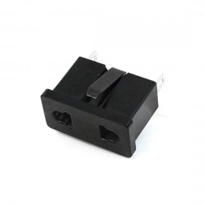 AC 125V/250V 6A 2 Pin Female Connector Power Socket for US EU Plug