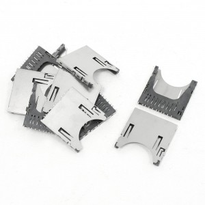 PCB Surface Mounting Flip Type SD Memory Card Sockets 10 Pcs