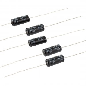 5 Pcs 1.5uF 100V 85C Aluminum Electrolytic Capacitor 8mmx20mm