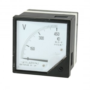 0-450V Analogue Dial AC Ammeter Current Panel Meter 6L2-V