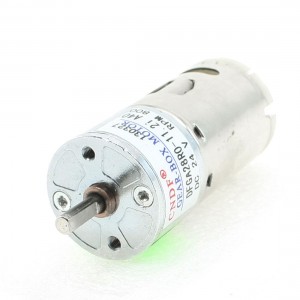21mm Body Dia. Two Terminals Electric Gear Motor 24VDC 800RPM