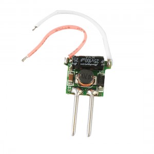 AC DC 12V Input 3W Power Supply 1x3W LED Lamp Driver