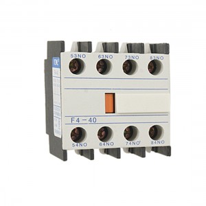 F4-40 Top Mounted 3 Poles 4NO Auxiliary Contact Block 660V 10A