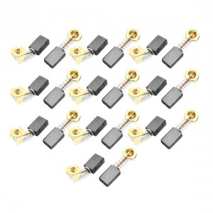 20 Pcs Motor Maintenance Parts 11 x 7.9 x 4.9mm Carbon Brushes