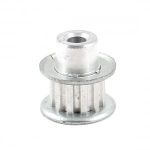 Silver Tone Aluminum Alloy XL Type 12 Teeth 6.2mm Pilot Bore Timing Pulley