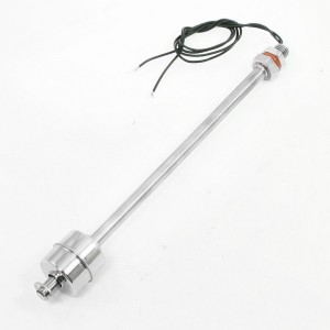 Liquid Water Level Sensor 4 Wire Straight Rod Float Switch DC100V 0.5A 10W