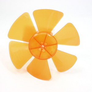 Home Plant Ventilator Exaust Motor Fan Blade Orange 9" 22.8cm Dia