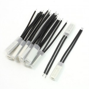 250V 5Amp NC. 45C Bimetal Thermostat Temperature Sensor Control Switch 12 PCS