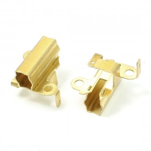 Pair Electric Hammer Carbon Brush Holders Covers 20mmx23mmx17mm for Bosch 24