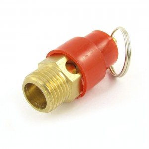 1/4"BSP Thread Plastic Cap Air Compressor Safety Pressure Relief Valve