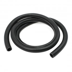 2 Meter 25mm Outer Diameter Plastic Wave Type Split Loom Tubing Conduit