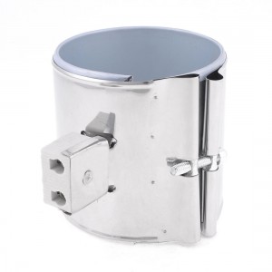 AC 380V 750 Watt Stainless Steel Electric Band Heater 90mm x 90mm