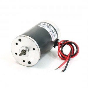 Machinery DC 24V Speed Control Brush Motor 5000RPM 38mm Dia