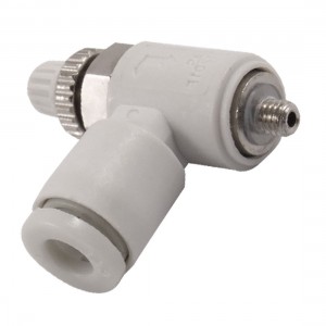 4mm 5 32" One Touch Fitting M3 Thread Pneumatic Speed Controller Air Valve