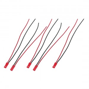 5 x RC Plane Battery 2Pin JST Male Plug 5.9" 150mm Long 22AWG Wire Cable