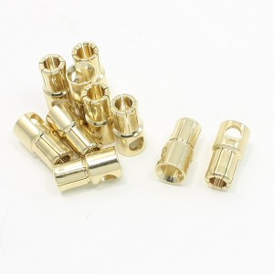 10 Pcs Audio Video Accessory Linking Devices 6mm Dia Banana Connectors