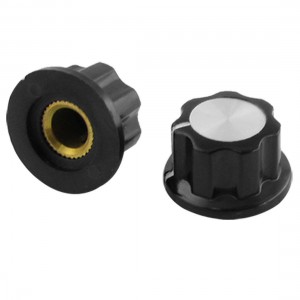 4 x 5/8" Potentiometer Volume Control Rotary Knob for Audio