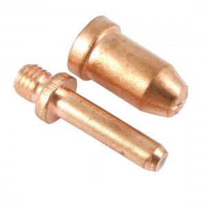 Spare Cutting Torch Welding Nozzle Tip Copper Tone Part