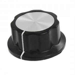 Replacement 15/64" Round Shaft Push on Potentiometer Volume Knob