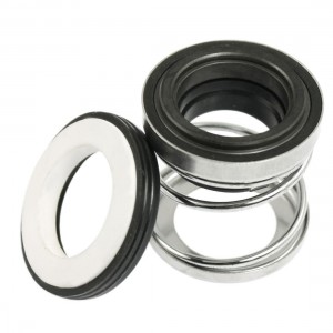 2 Pcs 108-19 19mm Dia. Rubber Bellow Mechanical Seal for Pump Shaft