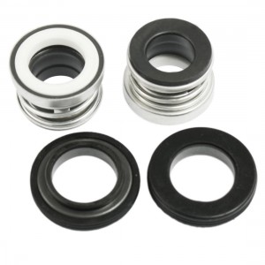2 Pcs 17mm Diameter Rubber Bellow Mechanical Water Pump Shaft Seal