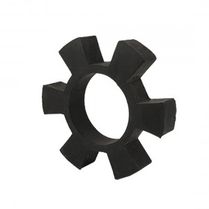 Black 67mm 2 5/8" Diameter Bore Shaft Rubber Coupler Damper Shock Absorber