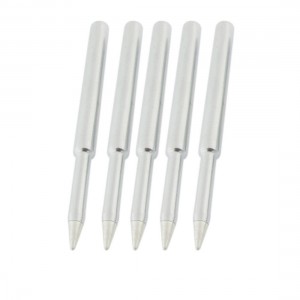 Soldering Iron 2mm Diameter Conical Tips 60W 5 Pcs