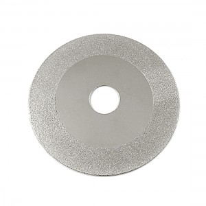 Continuous Rim Diamond Cutting Wheel Stone Brick Saw Blade 3 9/10" Outside Dia