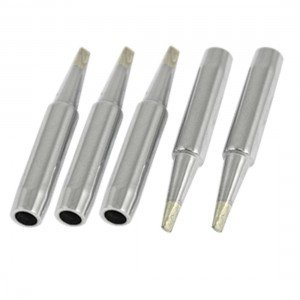 Replacement 2.5mm Chisel Width Soldering Iron Tip 5 Pcs
