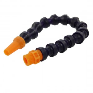 32cm Long 16mm Thread Round Nozzle Water Oil Coolant Pipe