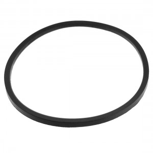120mm x 110mm x 5mm Black Rubber Seal Gasket for Sealing Machine