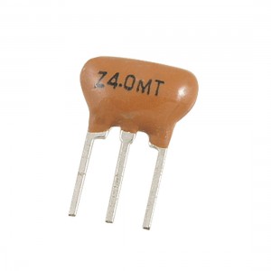 ZTT Series Radial Lead 4.000MHz Ceramic Resonators 5Pcs