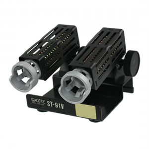 Metal Benchtop Soldering Iron Stand Holder Station w Clean Sponge