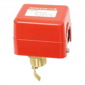 SPDT G3/4 Port 1-100C Liquid Water Flow Control Switch Flowmeter 10Bar 15A 250V