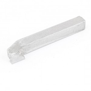 10mmx10mm Lathe Cutting 90 Degree External Turning Tool Silver Tone 3.2" Length
