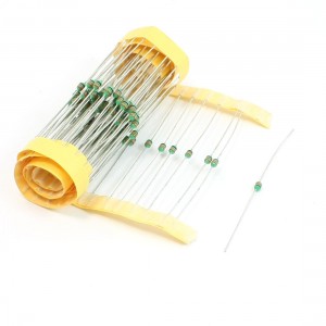 100 Pcs 20% Tolerance Fixed Inductor 3 Color Loop 33uH 1/8W