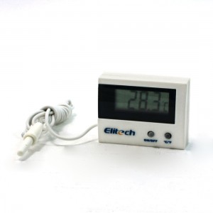 Termperature Probe LCD Display Digital Thermometer w 3.3Feet Long Wire