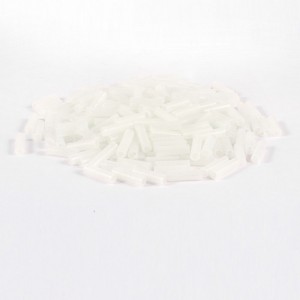 PCB Board White Cylinder Shape Nylon 66 Spacer Support 5mm x 17mm 200 Pcs