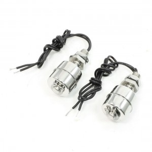 ZS4510 10mm Dia Thread Stailess Steel Water Level Floating Sensor Switch x 2