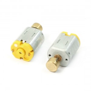 2 Pcs DC 3V 8000RPM 1mm Dia Shaft 2 Pin 2P Motor Replacement Parts